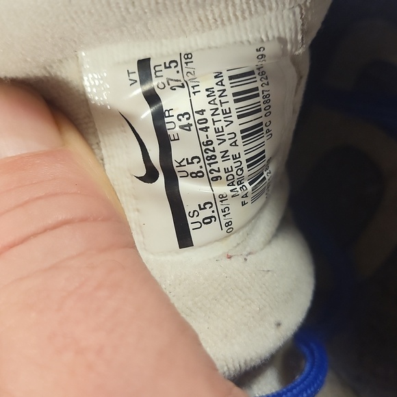 Nike Air Max 97 All Star Jersey, Red White Blue, Sneakers - Picture 6 of 6